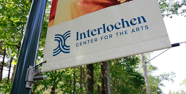 BannerSaver banner brackets at Interlochen Arts Academy.