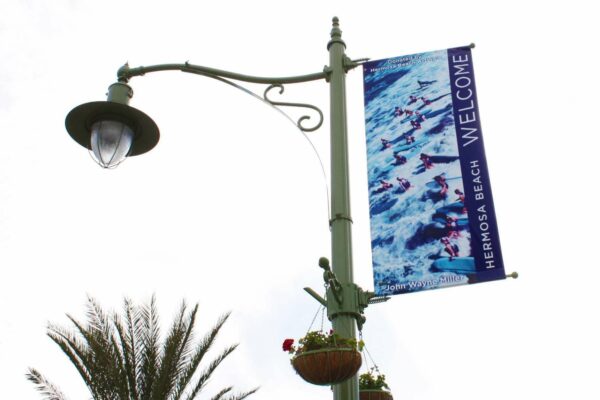 Banner saver custom w flag holder