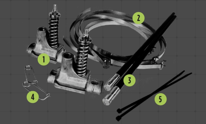 BannerSaver Bracket Components